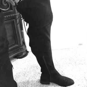 Black Over the knee boots